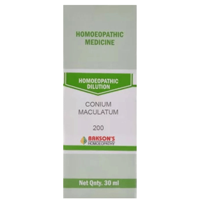Bakson's Homeopathy Conium Maculatum Dilution 200 - Classic Derma