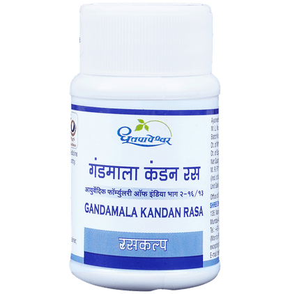 Dhootapapeshwar Gandamala Kandan Rasa Tablet - Classic Derma