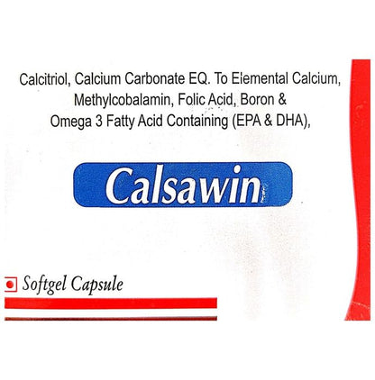 Calsawin Softgel Capsule - Classic Derma