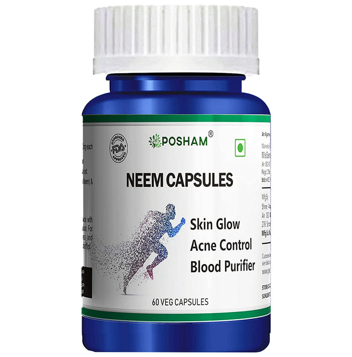Posham Neem Veg Capsule - Classic Derma
