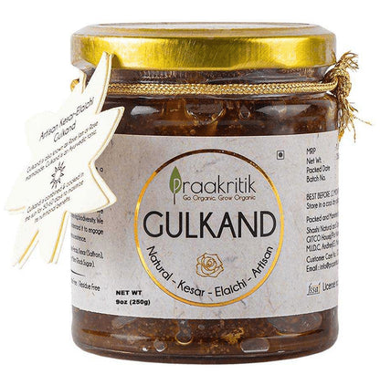 Praakritik Gulkand Natural-Kesar-Elaichi-Artisan - Classic Derma