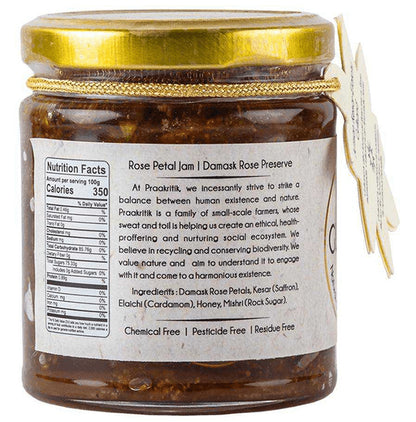Praakritik Gulkand Natural-Kesar-Elaichi-Artisan
