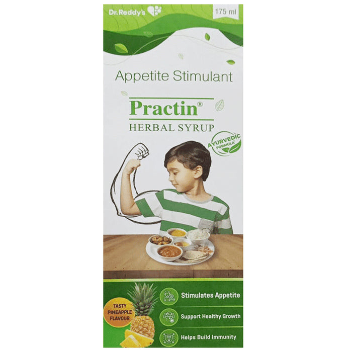 Practin Herbal Syrup Tasty Pineapple - Classic Derma