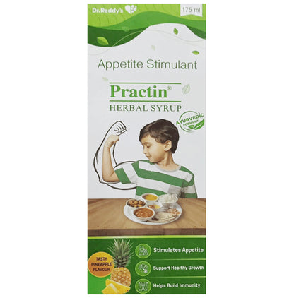 Practin Herbal Syrup Tasty Pineapple - Classic Derma