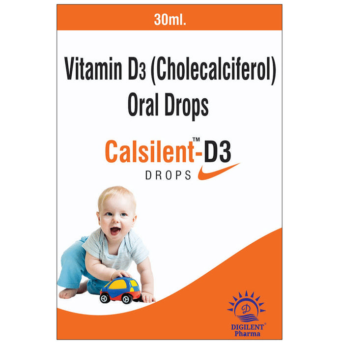 Calsilent-D3 Oral Drops - Classic Derma