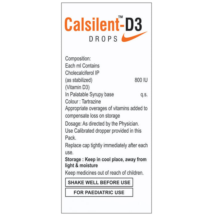 Calsilent-D3 Oral Drops