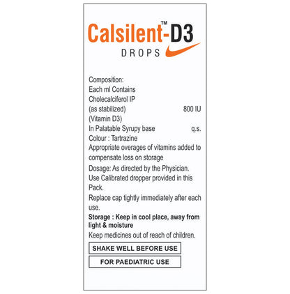 Calsilent-D3 Oral Drops