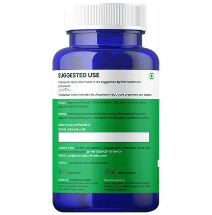 Prakruti Pure Herbs Spirulina Vegicap
