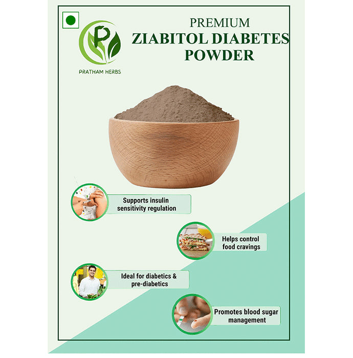 Pratham Herbs Premium Ziabitol Diabetes Powder (5gm Each)