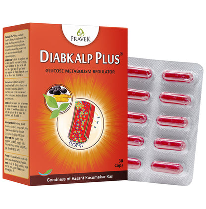 Pravek Diabkalp Plus Capsule - Classic Derma
