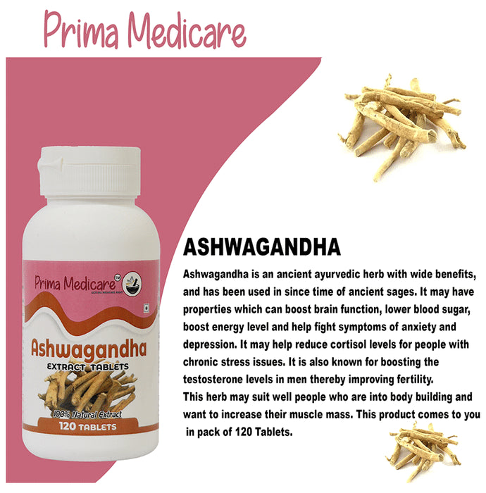 Prima Medicare Ashwagandha Extract Tablet