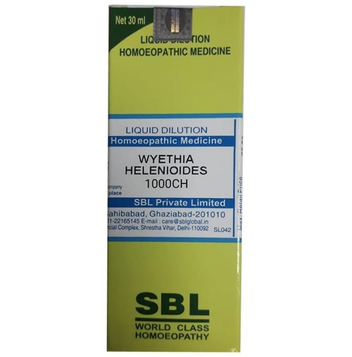 SBL Wyethia Helenioides Dilution 1000 CH - Classic Derma