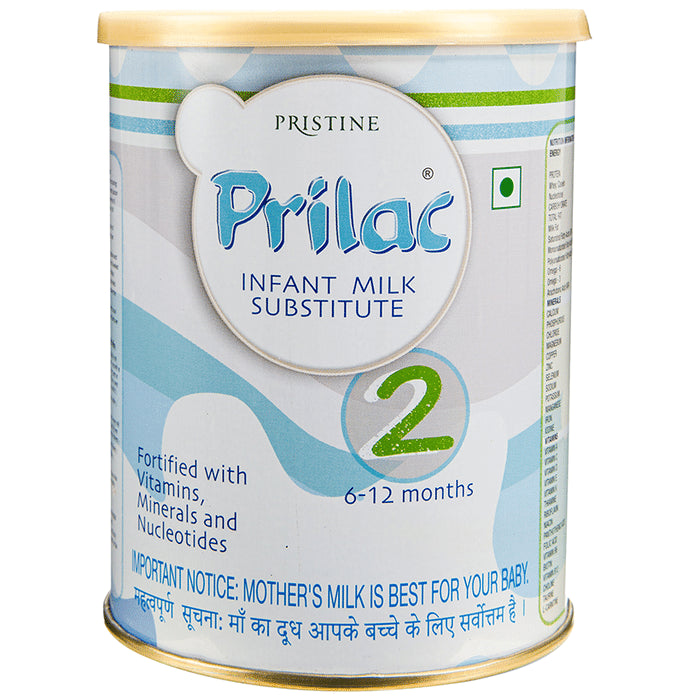 Pristine Prilac Infant Milk Substitute Stage 2 (6 to 12 months) - Classic Derma