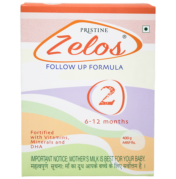 Pristine Zelos Follow Up Formula Stage 2 (6 to 12 months) - Classic Derma