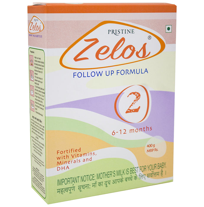 Pristine Zelos Follow Up Formula Stage 2 (6 to 12 months)