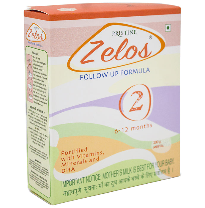 Pristine Zelos Follow Up Formula Stage 2 (6 to 12 months)
