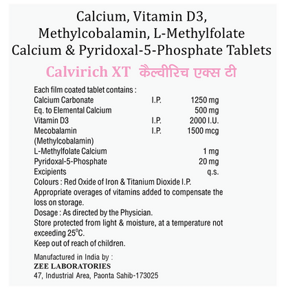 Calvirich XT Tablet