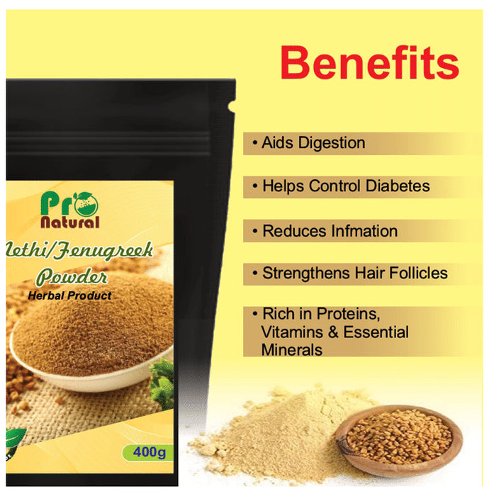Buy Pronatural Methi/Fenugreek Powder Online | Classic Derma – Classic ...