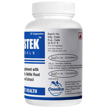 Prostek with Saw Palmetto, Nettle Root & Pygeum Extract for Prostate Health |