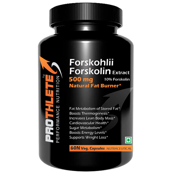 Prothlete Forskohlii Forskolin Extract 500mg Veg Capsule - Classic Derma
