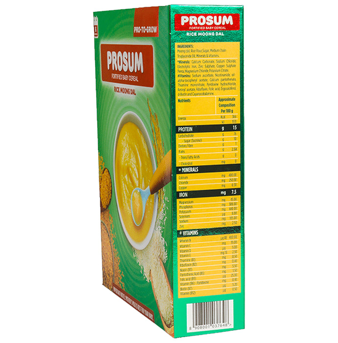 Buy Pro-To-Grow Prosum Fortified Baby Cereal Online | Classic Derma ...