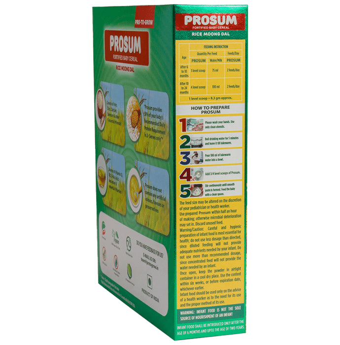 Buy Pro-To-Grow Prosum Fortified Baby Cereal Online | Classic Derma ...