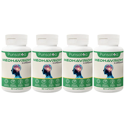 Punsatva Medhavridhi Capsule (60 Each) - Classic Derma