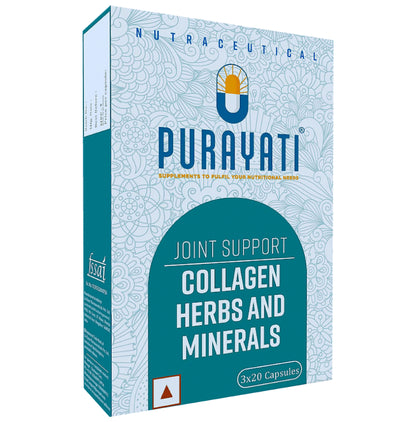Purayati Joint Support Collagen Herbs and Minerals Capsule - Classic Derma