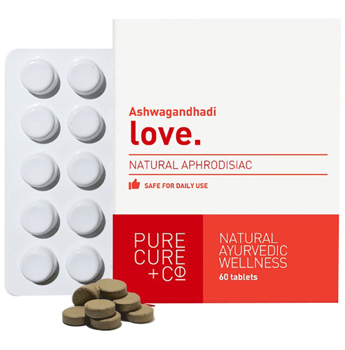 Pure Cure Ashwagandhadi Love Tablet - Classic Derma