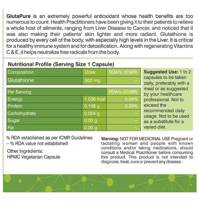 Purecise GlutaPure Vegan Capsule