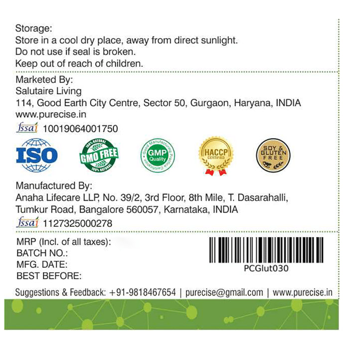 Purecise GlutaPure Vegan Capsule