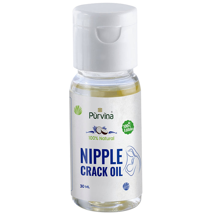 Purvina 100% Natural Nipple Crack Oil (30ml Each)