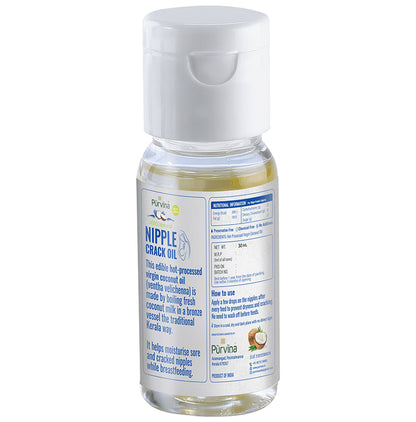 Purvina 100% Natural Nipple Crack Oil (30ml Each)