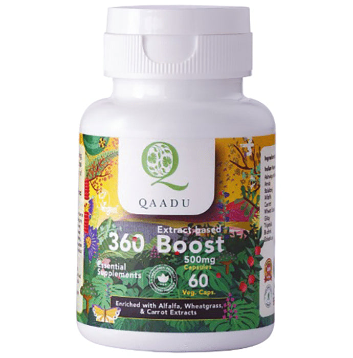 Qaadu Extract Based 360 Boost 500mg Capsule