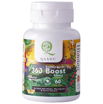 Qaadu Extract Based 360 Boost 500mg Capsule
