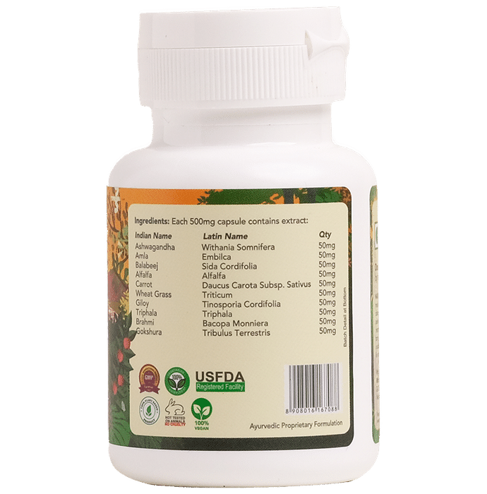 Qaadu Extract Based 360 Boost 500mg Capsule
