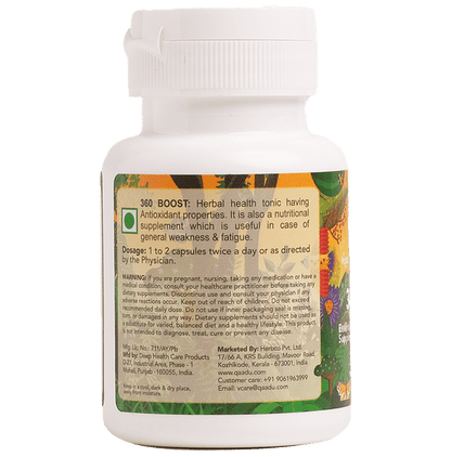 Qaadu Extract Based 360 Boost 500mg Capsule