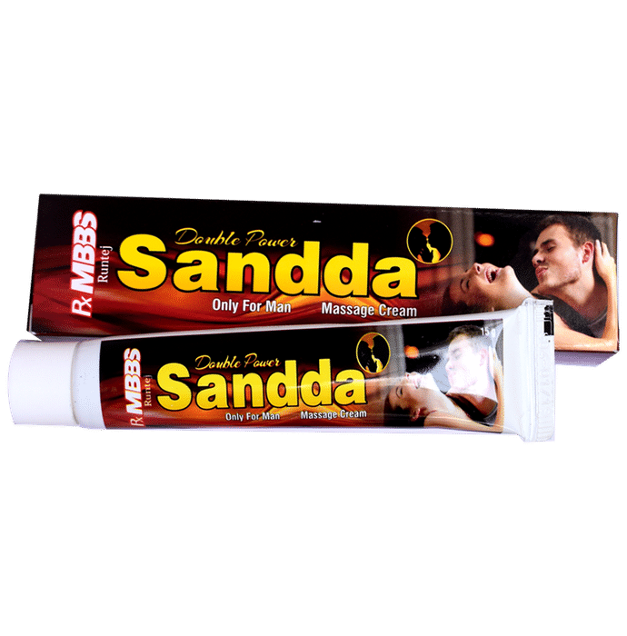 Buy Rx MBBS Double Power Sandda Massage Cream Online| Classic Derma ...