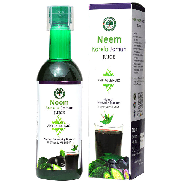 Raasa Neem Karela Jamun Juice - Classic Derma