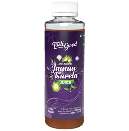 Taste Good 100% Natural Jamun Karela Juice (500ml Each) - Classic Derma