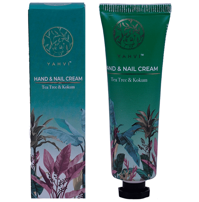 Yahvi Hand & Nail Cream Tea Tree & Kokum - Classic Derma