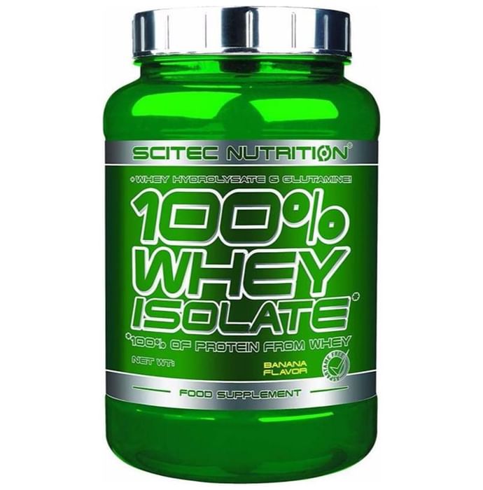 Scitec Nutrition 100% Whey Isolate Powder Banana - Classic Derma