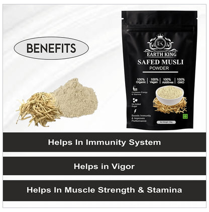 Earth King Safed Musli Powder
