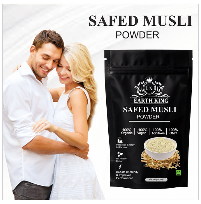 Earth King Safed Musli Powder