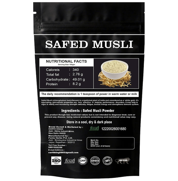 Earth King Safed Musli Powder