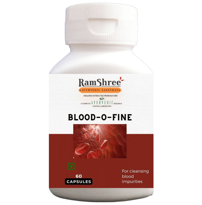 Ramshree Ayurvedic Sansthan Blood-O-Fine Capsule - Classic Derma