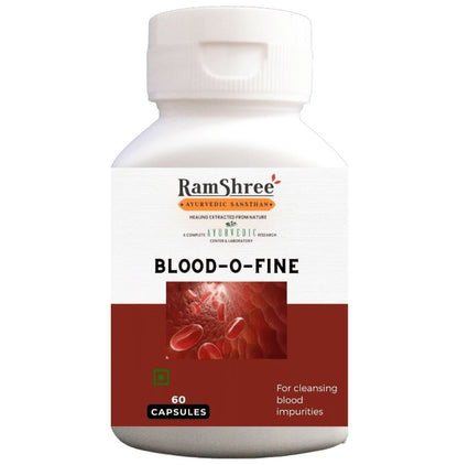 Ramshree Ayurvedic Sansthan Blood-O-Fine Capsule - Classic Derma