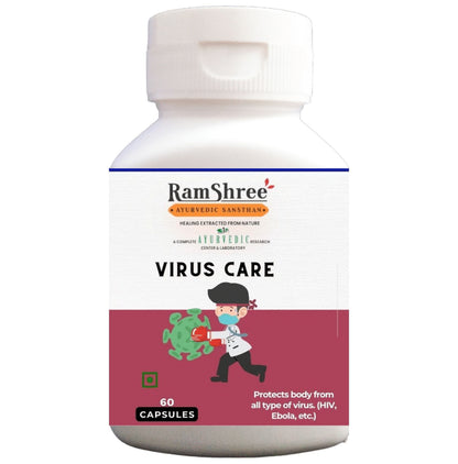 Ramshree Ayurvedic Sansthan Virus Care Capsule - Classic Derma