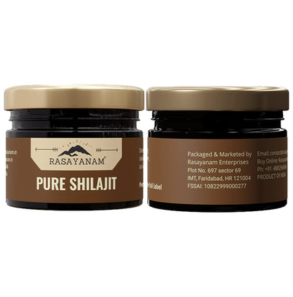 Rasayanam Pure Shilajit with Fulvic Acid & Minerals | For Vigour & Strength