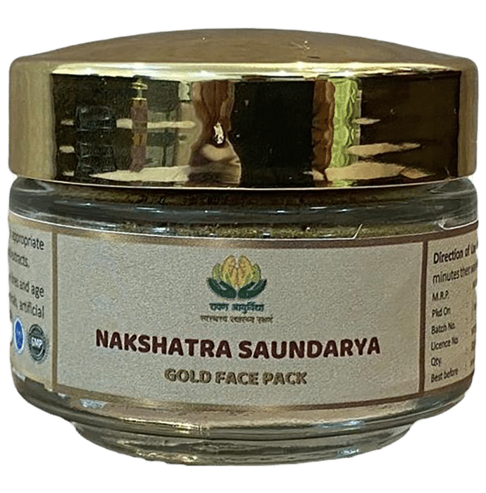 Ravana Ayurvidya Nakshatra Saundarya Face Pack Gold - Classic Derma